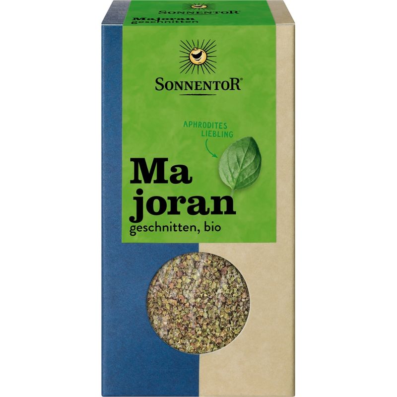 Sonnentor Majoran geschnitten, Packung - Produktbild