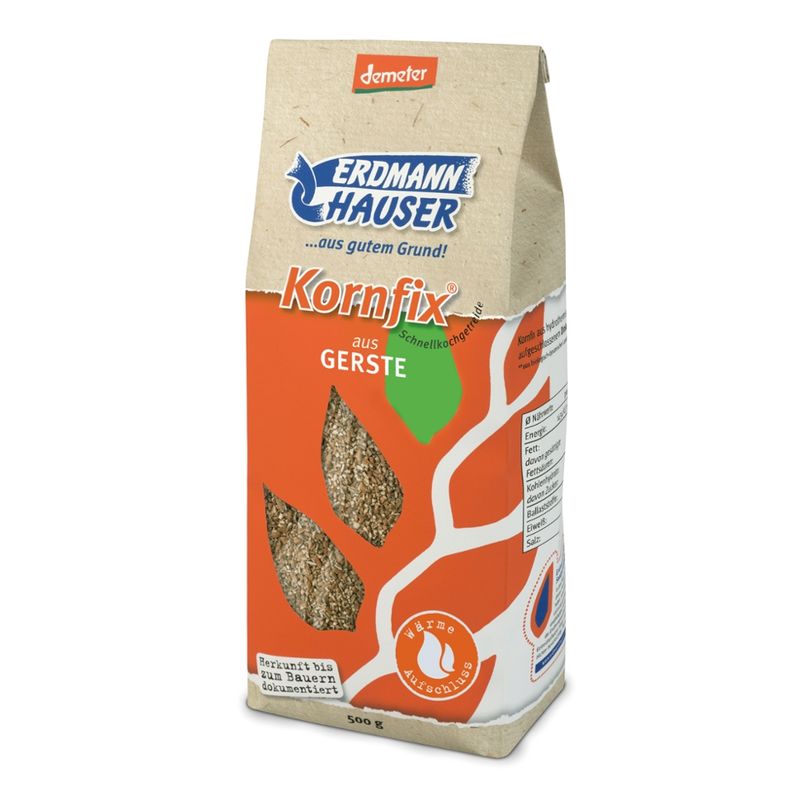 ErdmannHAUSER Getreideprodukte ErdmannHAUSER demeter Kornfix® aus Gerste - Produktbild