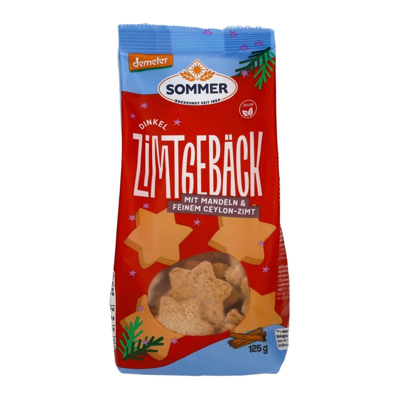 Sommer Demeter Dinkel Zimtgebäck - Produktbild