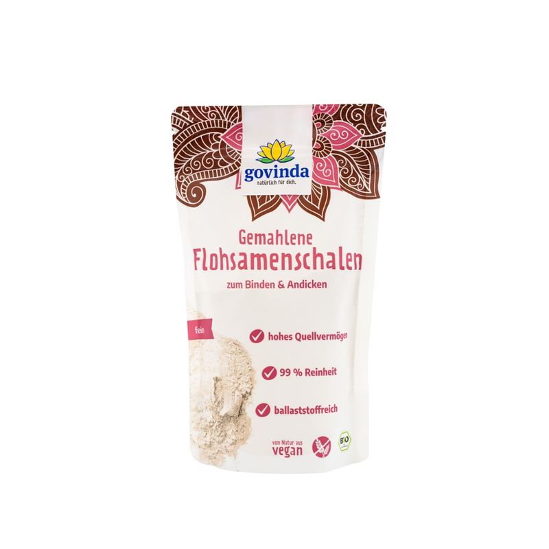 Govinda Gemahlene Flohsamenschalen zum Binden & Andicken - Produktbild