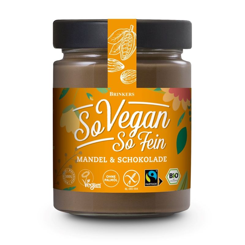 So Vegan So Fein So Vegan So Fein Bio Mandel & Schokolade Creme 270g - Produktbild