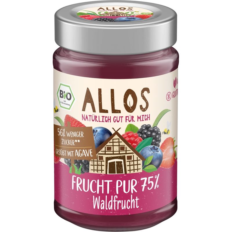 Allos Frucht Pur 75% Waldfrucht - Produktbild