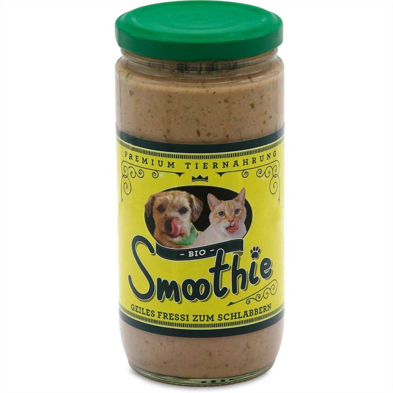 Wuff & Mau Heimtiernahrung  Smoothie Bio Geiles Fressi zum Schlabbern - Produktbild