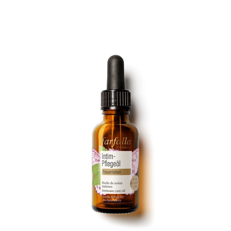 farfalla Frauenleben, Muskatellersalbei, Intimes Pflegeöl, 30ml - Produktbild