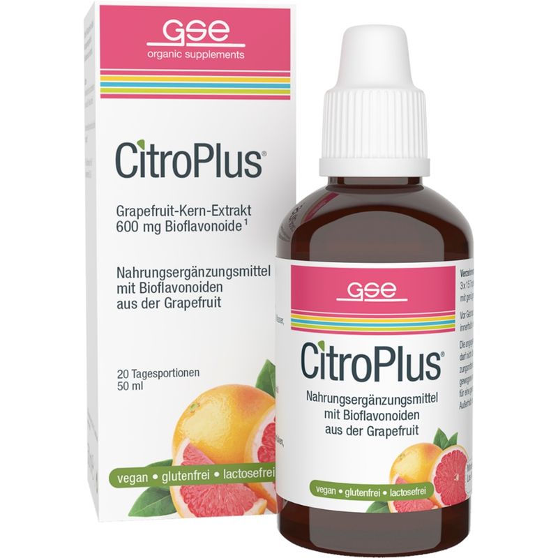 GSE  CitroPlus®  600 Grapefruit-Kern-Extrakt - Produktbild