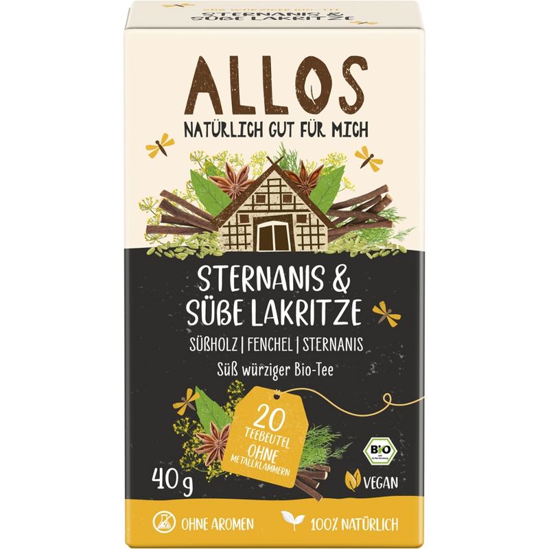 Allos Sternanis & Süße Lakritze Tee - Produktbild