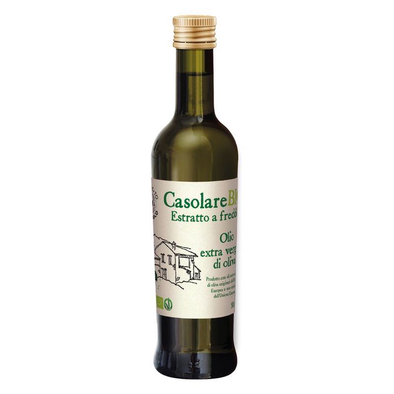 CasolareBio Olivenöl nativ extra CasolareBio filtriert 500 ml - Produktbild