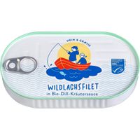 Wildlachs in BIO-Dill-Kräuter-Sauce - Produktbild