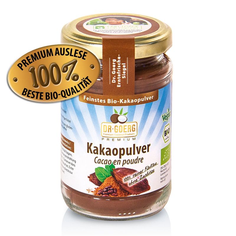 Dr. Goerg Dr. Goerg Feinstes Premium Bio-Kakaopulver 80g - Produktbild