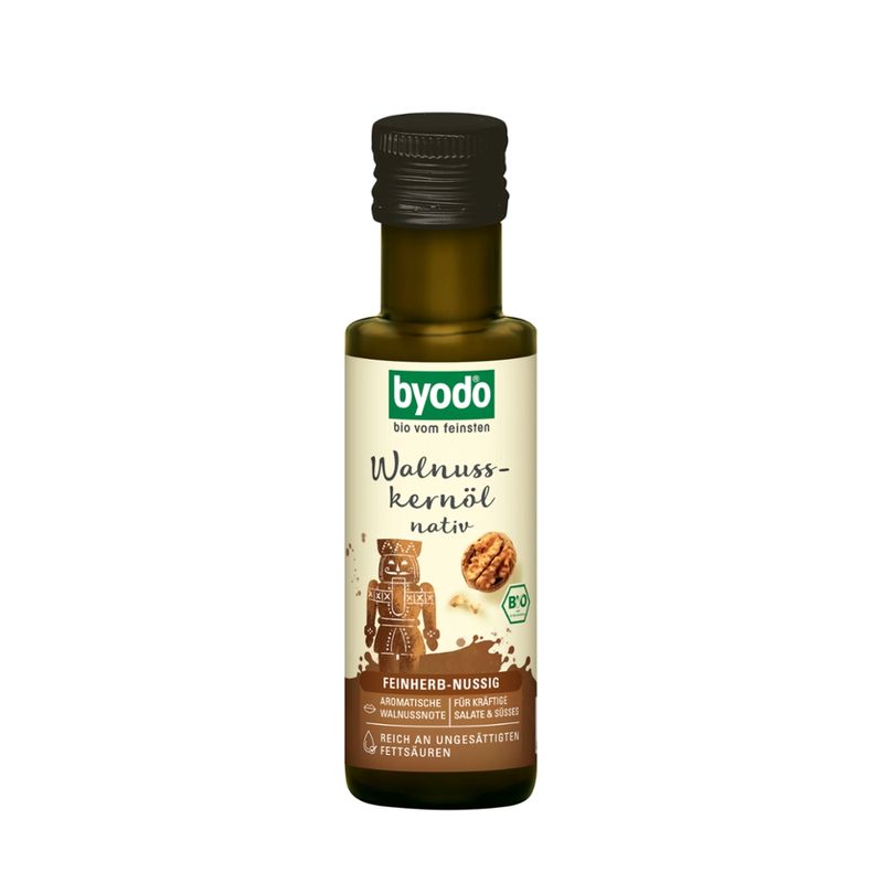 Byodo Byodo Walnut Oil, cold pressed, 0,1 l - Produktbild