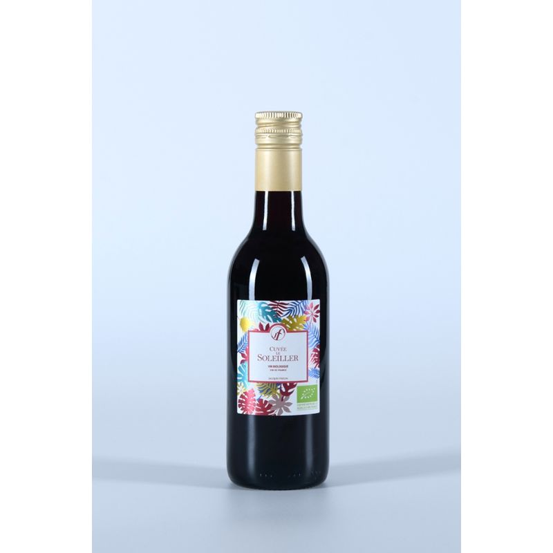 Jacques Frelin Vignobles SAS La Maison des Terroirs Vivants Rotwein, Cuvée le Soleiller 25cl, Vin de France , Frankreich - Produktbild