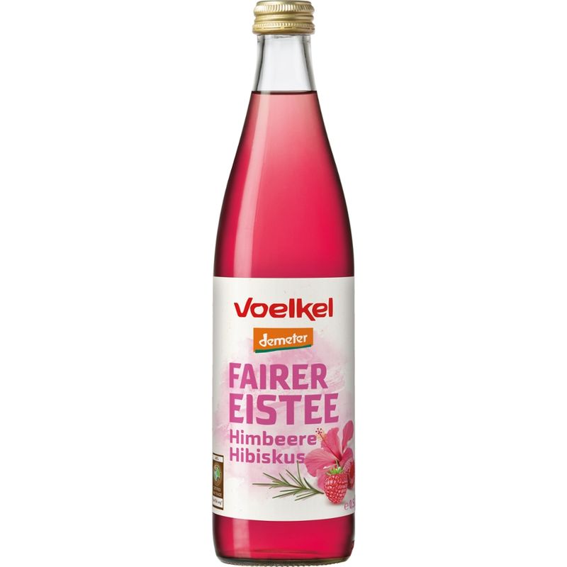 Voelkel Fairer Eistee Himbeere Hibiskus - Produktbild