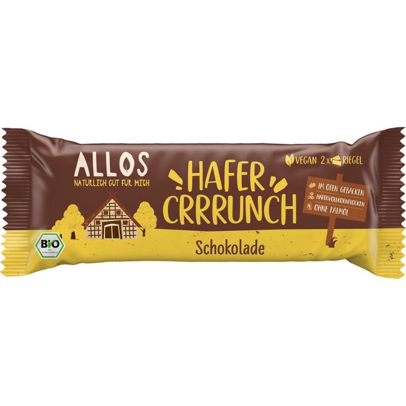 Allos Hafercrrrunch Riegel Schoko - Produktbild