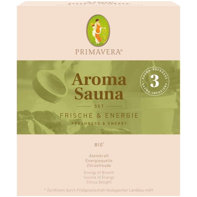 PRIMAVERA Set Aroma Sauna Frische & Energie - Produktbild