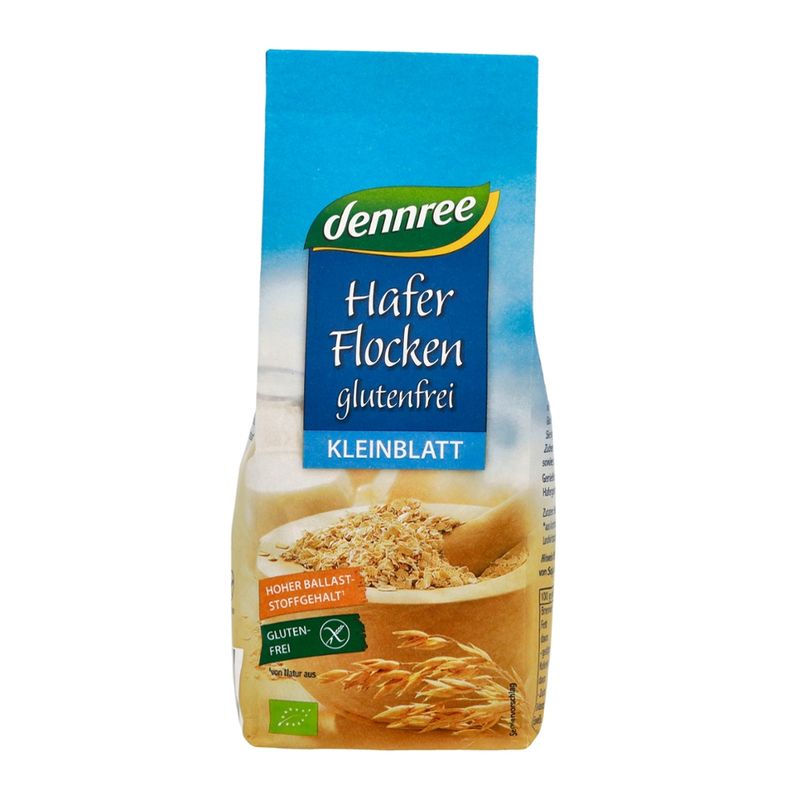 dennree Haferflocken Kleinblatt glutenfrei - Produktbild