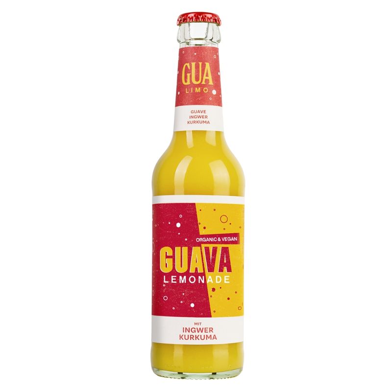 GUA Bio-Guaven-Fruchtlimonade mit Ingwer- und Kurkumasaft - Produktbild