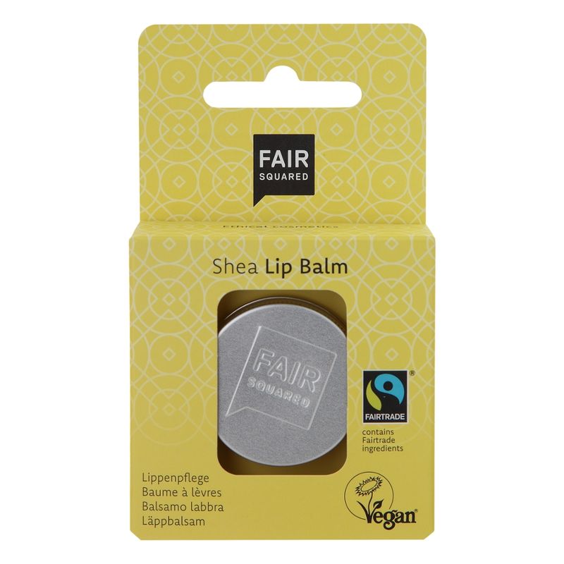 FAIR SQUARED Fair Squared Lip Balm Shea 12gr. - Produktbild