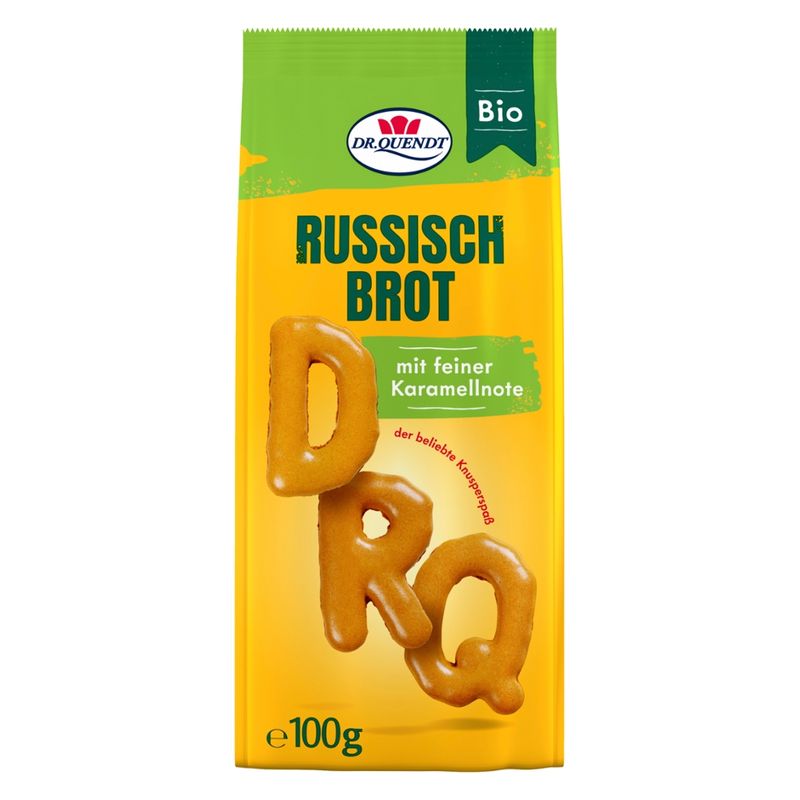 Dr. Quendt  Bio Russisch Brot 100 g - Produktbild