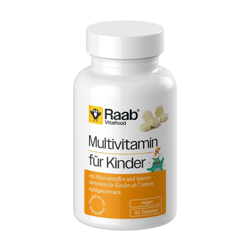 Raab Vitalfood Multivitamin für Kinder ''Apfel'' - Produktbild
