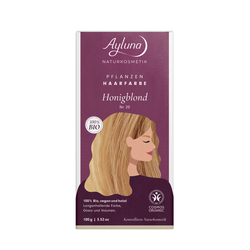 Ayluna Pflanzenhaarfarbe Nr. 20 Honigblond - Produktbild
