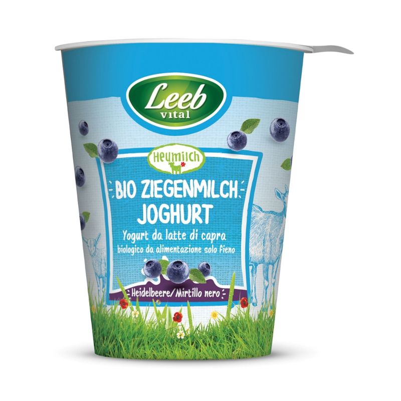 Leeb Vital Leeb Vital Bio Ziegenheumilchjoghurt Heidelbeere - Produktbild