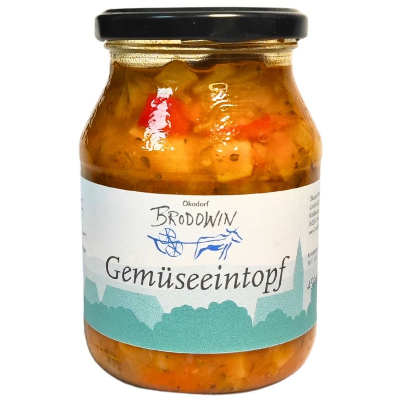 Ökodorf Brodowin Brodowiner Gemüseeintopf im Pfandglas - Produktbild