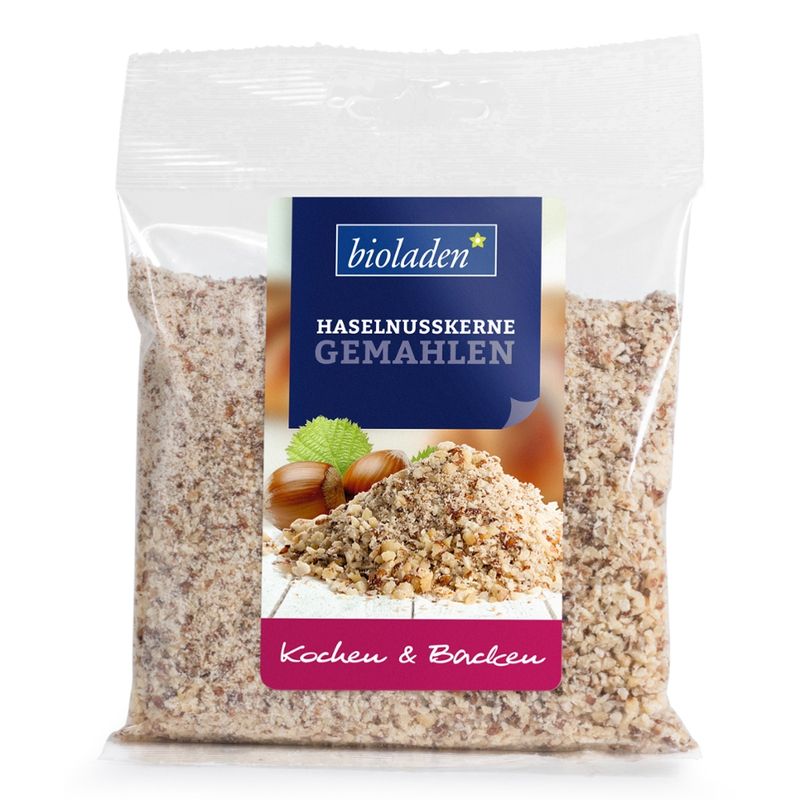 bioladen Haselnusskerne, gemahlen - Produktbild