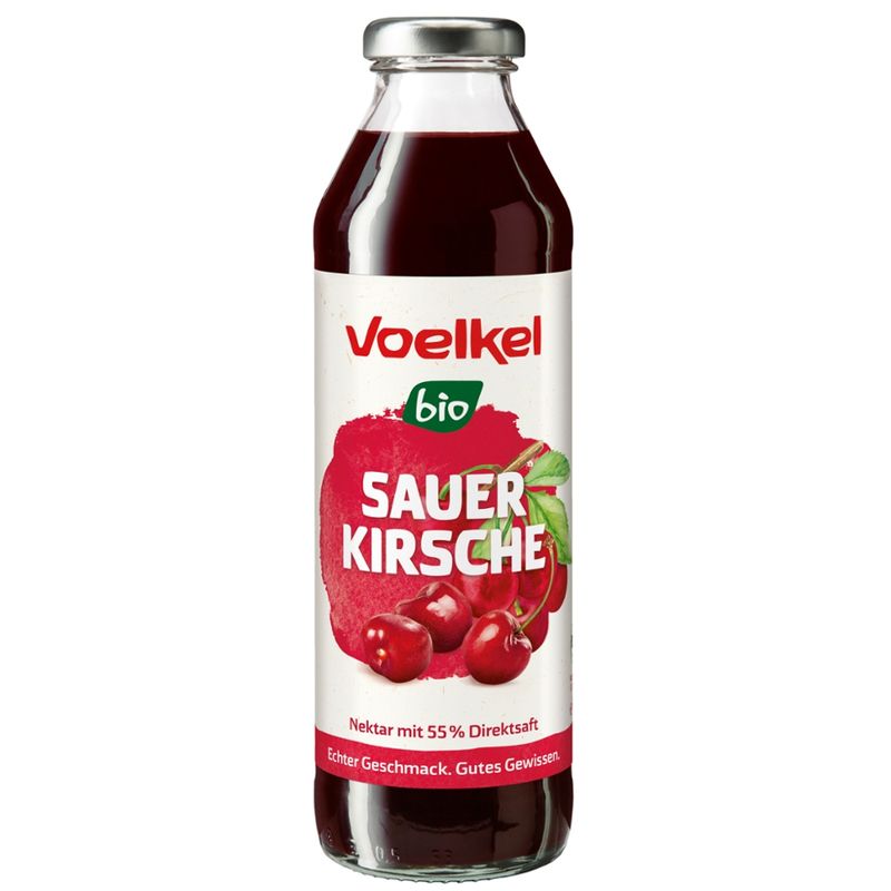 Voelkel Sauerkirsche Nektar - Produktbild