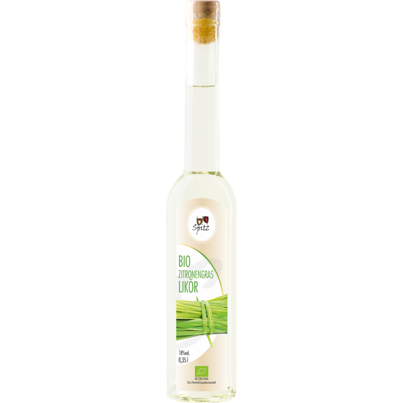 Spitz Bio Zitronengras Likör 0.35 l, 18 vol% - Produktbild