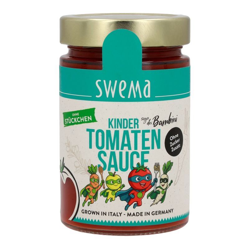 SweMa SweMa Kinder Tomatensauce - Sugo dei bambini, 300g - Produktbild