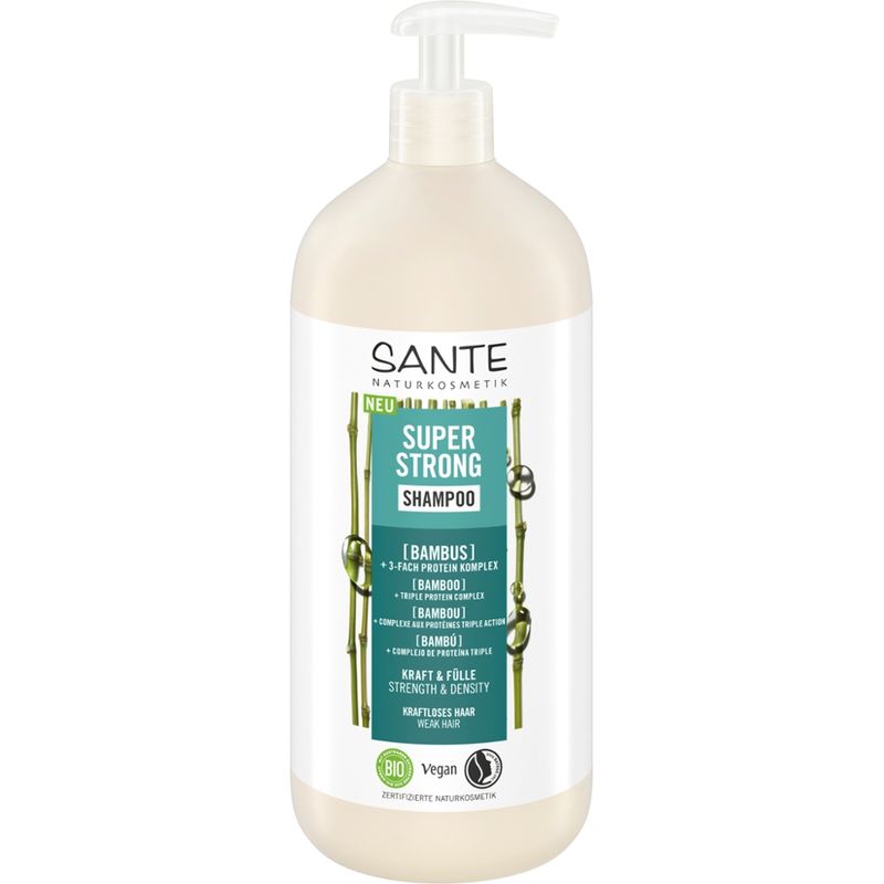 Sante SANTE SUPER STRONG Shampoo Bambus + 3-Fach Protein Komplex - Produktbild
