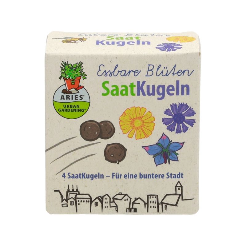Aries SaatKugeln Essbare Blüten - Produktbild