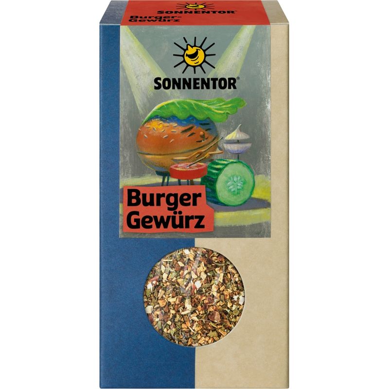 Sonnentor Burger-Gewürz, Packung - Produktbild