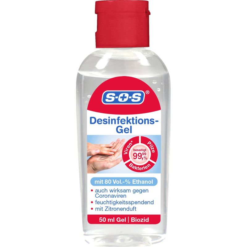 SOS SOS Desinfektions-Gel 50ml - Produktbild