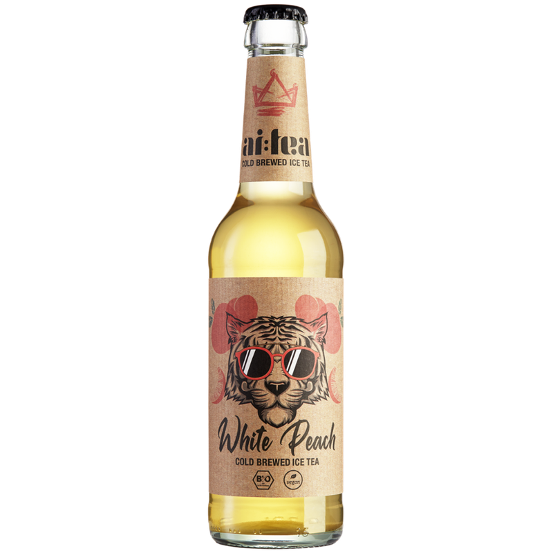ai:tea ai:tea Bio Cold Brewed Ice Tea White Peach - Produktbild