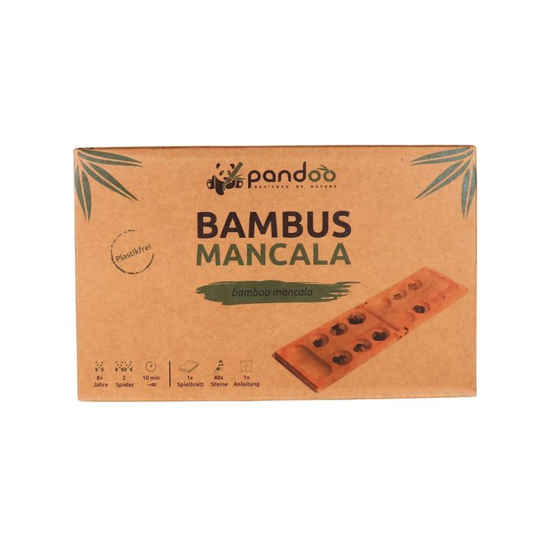 pandoo Das pandoo Bambus-Spiel macht aus langweiligen Fahrten, geselligen Sonntagabenden oder einfach zwischendurch ein Freudenfest und das für 2 Personen - Produktbild