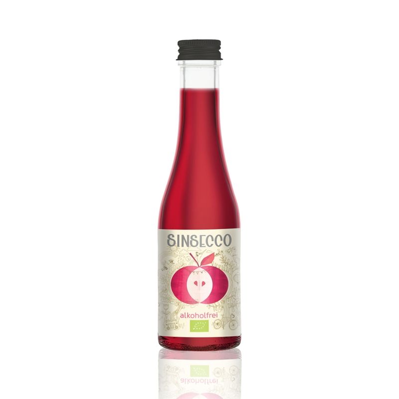 Wiesenkiez  Wiesenkiez Bio SinSecco alkoholfrei rot 0,2l - Produktbild