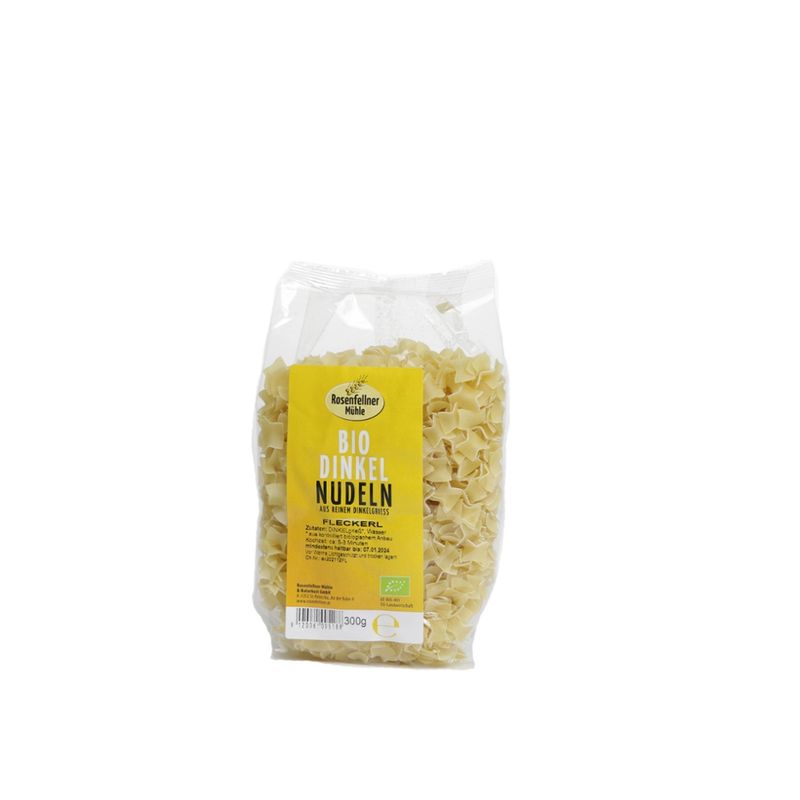 Rosenfellner Mühle & Naturkost Bio Dinkelteigwaren Fleckerl 300g - Produktbild