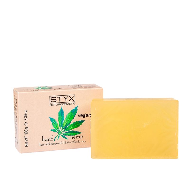 Styx Naturcosmetic Hanf Haar- & Körperseife 100g Cosmos nat. - Produktbild