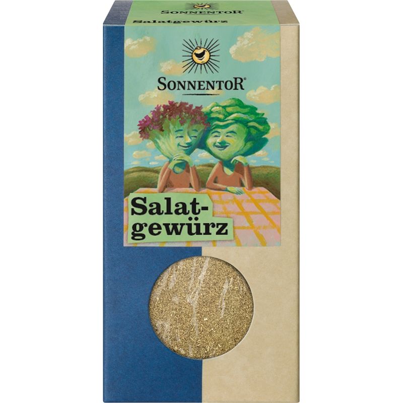 Sonnentor Salatgewürz gemahlen, Packung - Produktbild