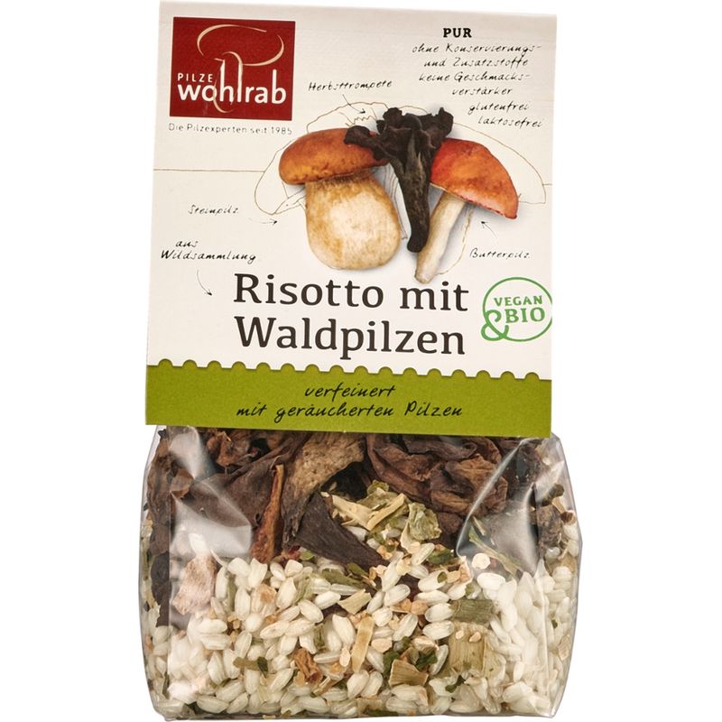 Pilze Wohlrab BIO Risotto mit Waldpilzen á 175 g - Produktbild