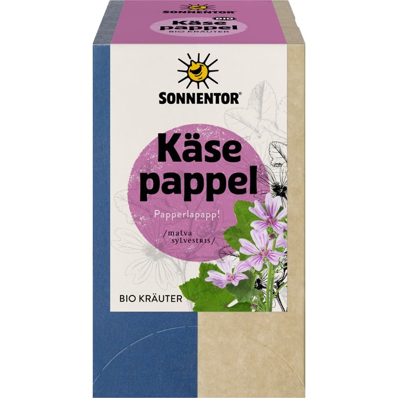 Sonnentor Käsepappel (Blaue Malve), Doppelkammerbeutel - Produktbild