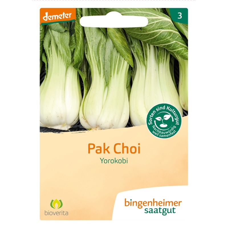 Bingenheimer Saatgut Yorokobi - Pak Choi (Saatgut) - Produktbild