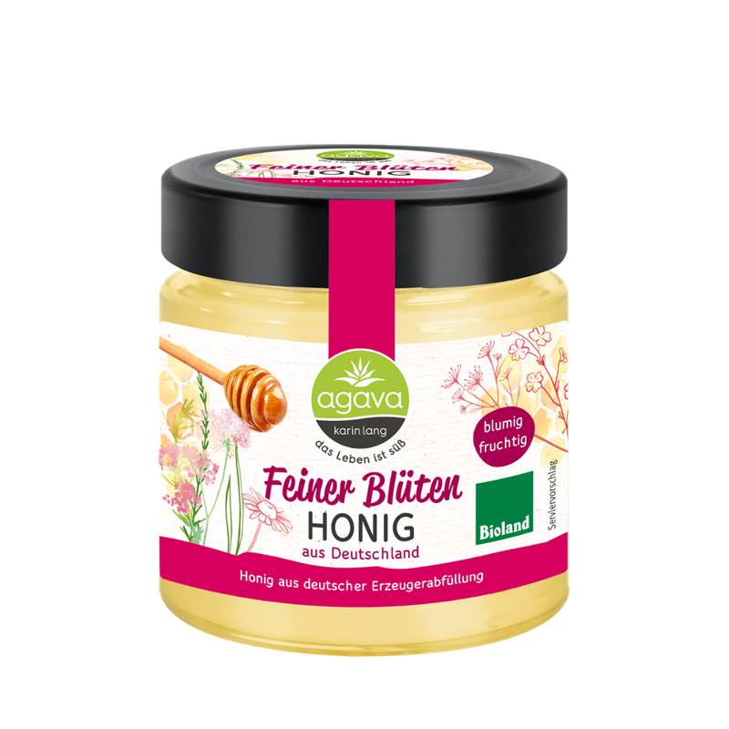 Agava Feiner Blütenhonig - aus Deutschland - Produktbild