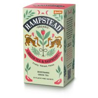 Demeter Organic Green Tea & Raspberry  bags 20 - Produktbild
