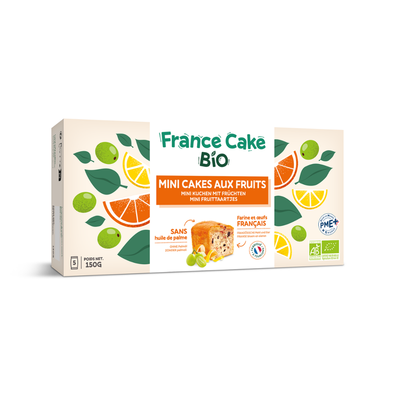 France Cake  Minikuchen mit Früchten - Produktbild