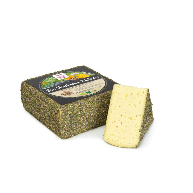 Die Käsemanufaktur Allgäu  Bio Hubertus Kräuter 50% Fett i. Tr. - Produktbild
