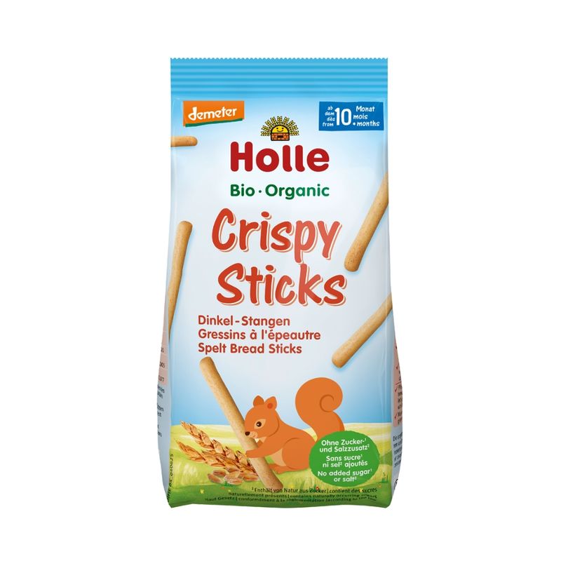 Holle  Bio-Crispy Sticks Dinkel-Stangen - Produktbild