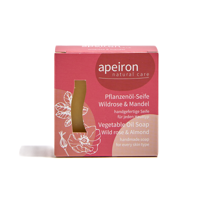 Apeiron Apeiron Pflanzenölseife Wildrose & Mandel - Produktbild