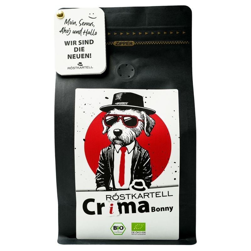 Röstkartell Crima Bonny 500g - ganze Bohne DE-ÖKO-006 - Produktbild